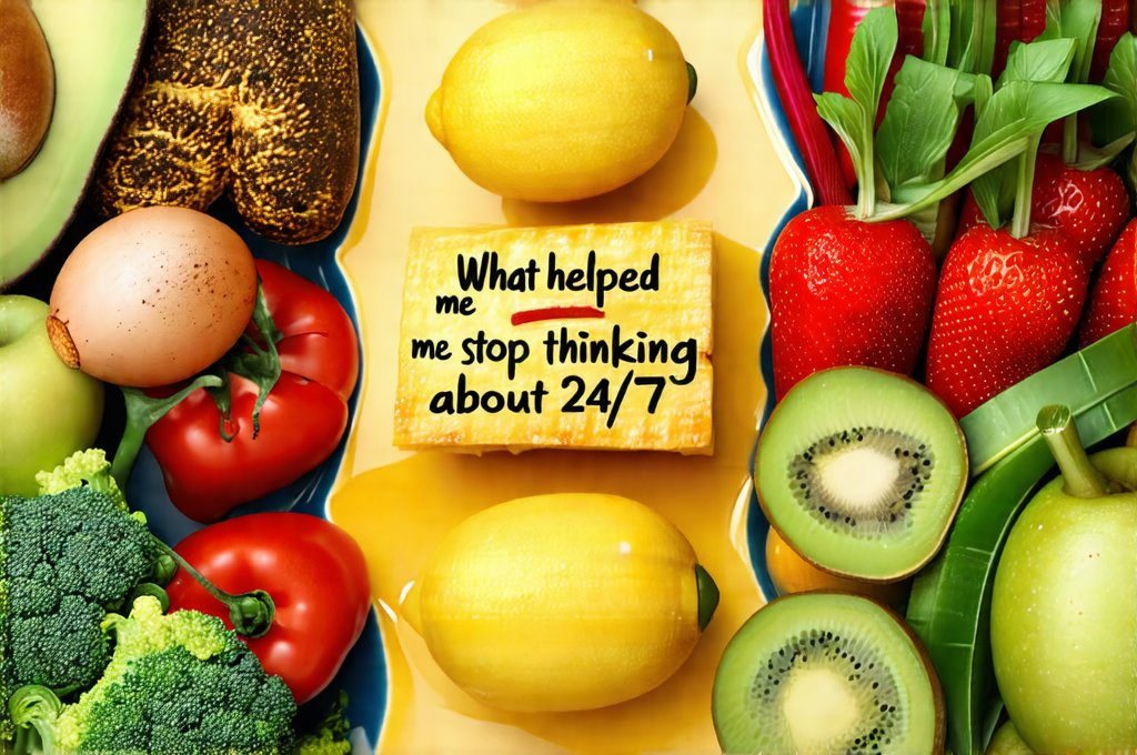 What helped me stop thinking about food 24/7