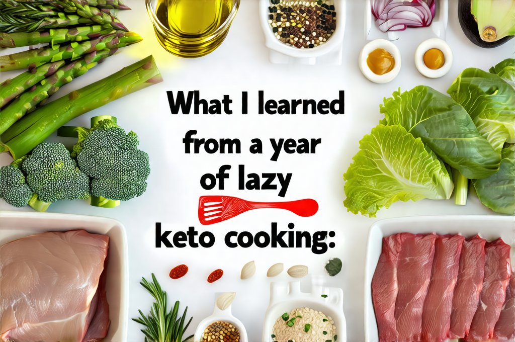 What I learned from a year of lazy keto cooking