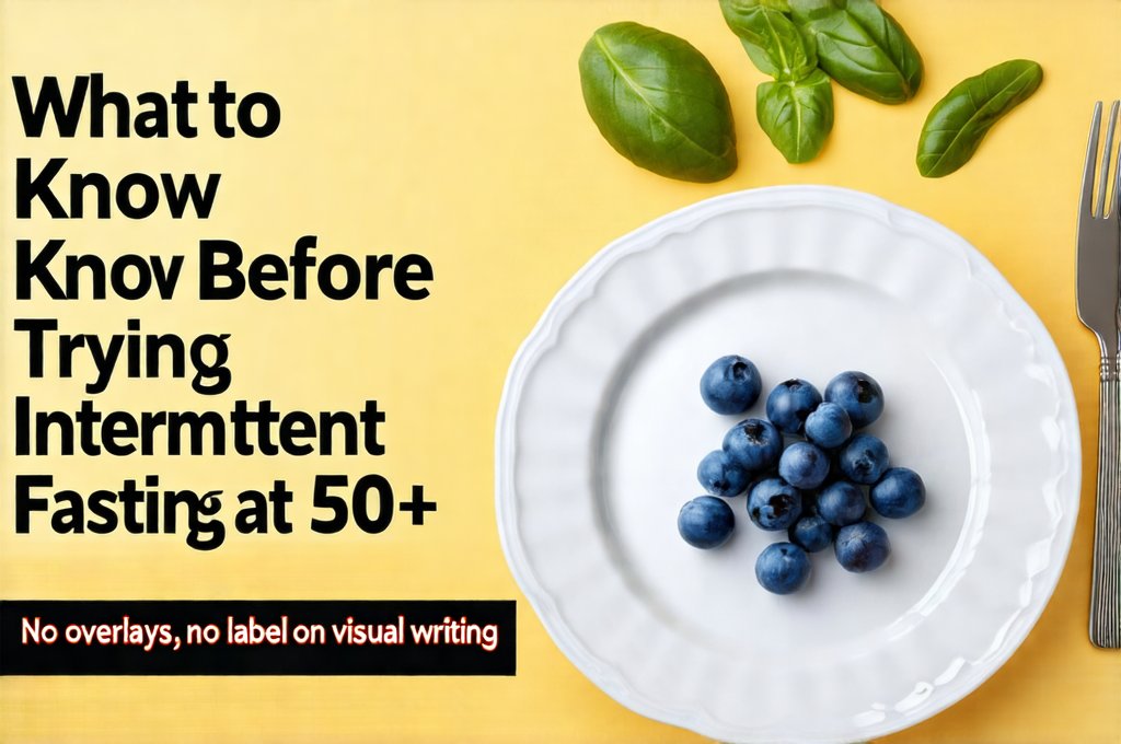 What to Know Before Trying Intermittent Fasting at 50+