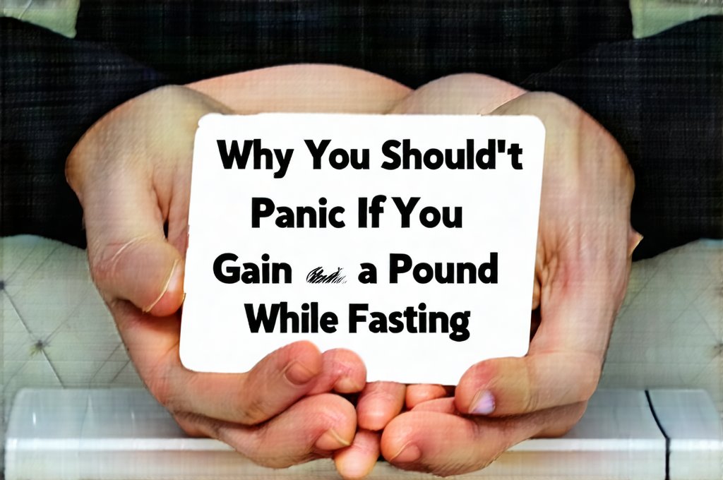 Why You Shouldn’t Panic If You Gain a Pound While Fasting