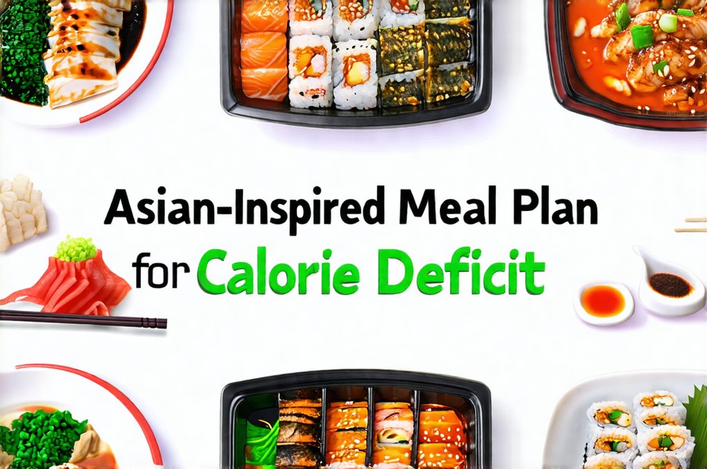 Asian-Inspired Meal Plan for Calorie Deficit