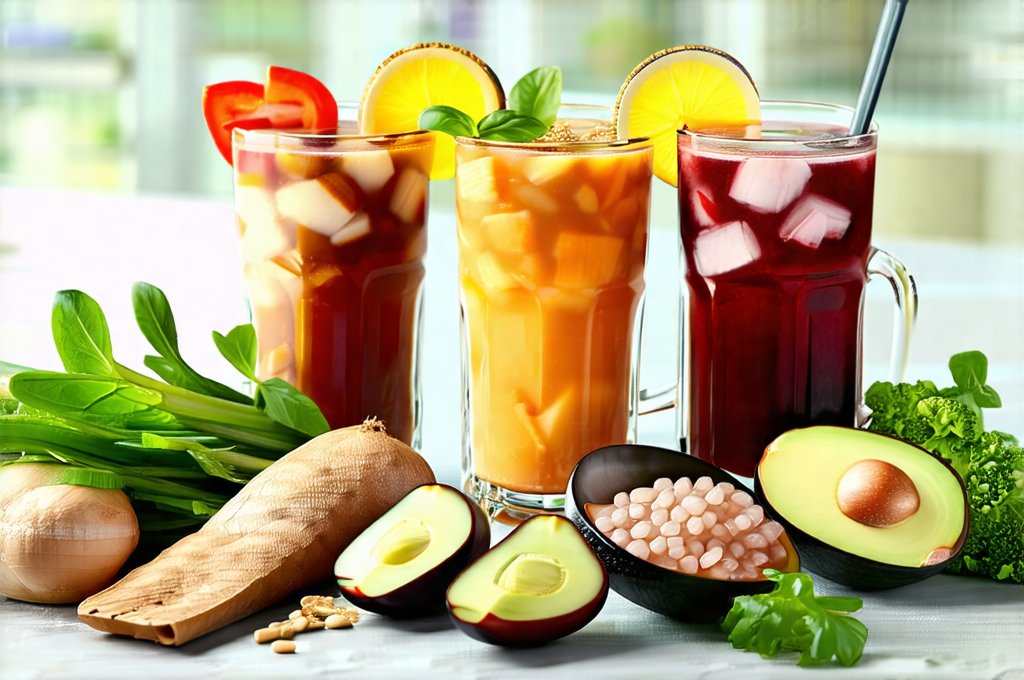 Meal Plan With Fermented Drinks and Slimming Foods